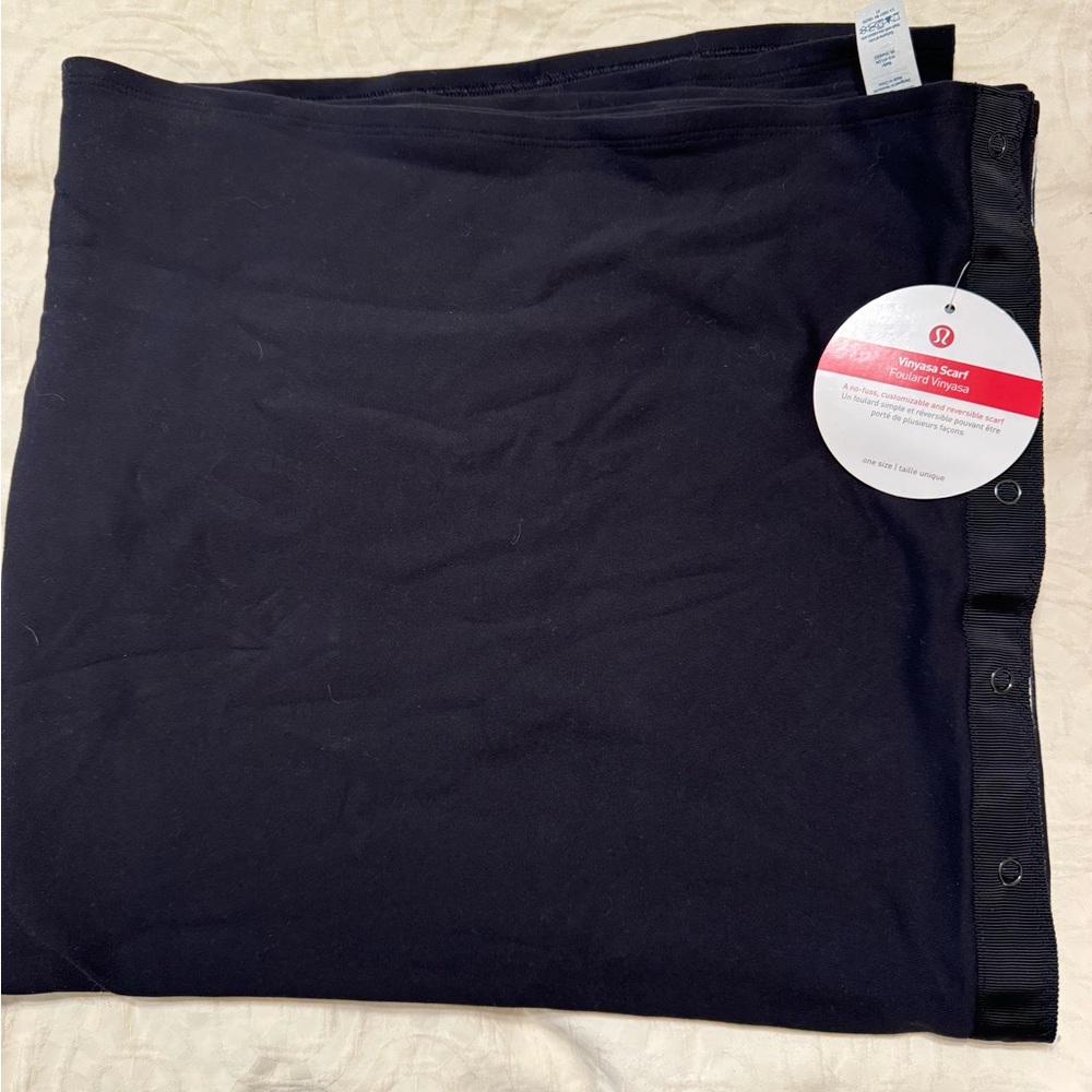 🔥 NWT LULULEMON VINYASA SCARF BLACK